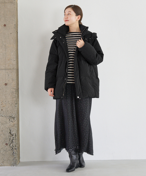 IENA ダウン IENA / イエナ | 2022AW | リサイクル ダウン ショート コート フード