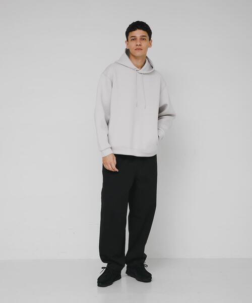 URBAN RESEARCH Sonny Label（アーバンリサーチサニーレーベル）の「ダンボールニットプルオーバーパーカー（パーカー・メンズ・グレー系その他/ブラック/チャコールグレー/ネイビー・MEDIUM/LARGE/X-LARGE）」の11枚目の写真
