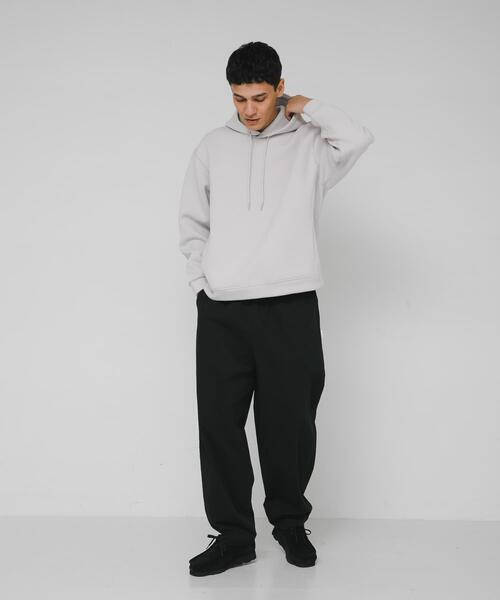 URBAN RESEARCH Sonny Label（アーバンリサーチサニーレーベル）の「ダンボールニットプルオーバーパーカー（パーカー・メンズ・グレー系その他/ブラック/チャコールグレー/ネイビー・MEDIUM/LARGE/X-LARGE）」の12枚目の写真