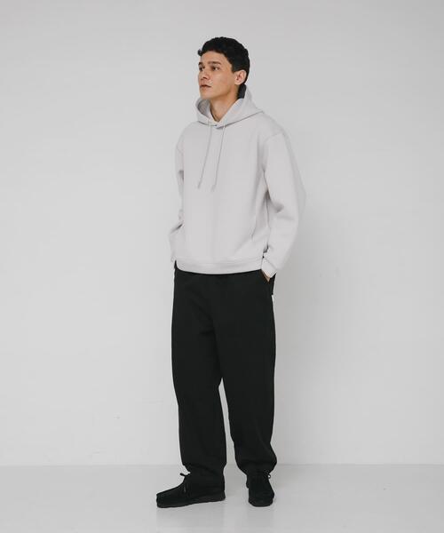 URBAN RESEARCH Sonny Label（アーバンリサーチサニーレーベル）の「ダンボールニットプルオーバーパーカー（パーカー・メンズ・グレー系その他/ブラック/チャコールグレー/ネイビー・MEDIUM/LARGE/X-LARGE）」の14枚目の写真