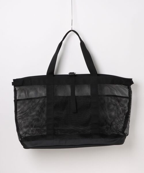 THE NORTH FACE(ザノースフェイス)の「【THE NORTH FACE/ザ ノースフェイス】GLUTTON MESHTOTE M(トートバッグ・メンズ・ブラック・FREE)」の2枚目の写真
