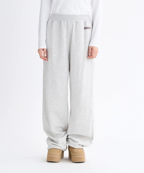 ROXY（ロキシー）の「SUN AND SURF PANTS /ロキシーセットアップ対応ウエストゴム裾ドローコード付きスウェットパンツ（スウェットパンツ・レディース・その他/ブラック/グレー/マルチ・SMALL/MEDIUM/LARGE）」の9枚目の写真