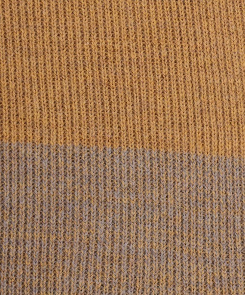 チチカカ（チチカカ）の「バイカラーリブタートルニット（ニット/セーター・レディース・ブラック/マスタード/グリーン・FREE）」の17枚目の写真