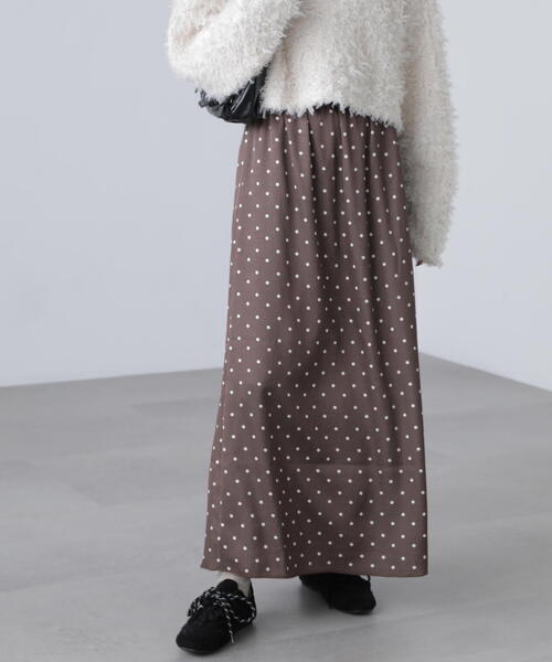 FREE'S MART(フリーズマート)の「◆サテンナローロングスカート(スカート・レディース・ブラウン/ホワイト/ブラック/グレー/ブラウン系その他/ブラック系その他・SMALL/MEDIUM)」の17枚目の写真
