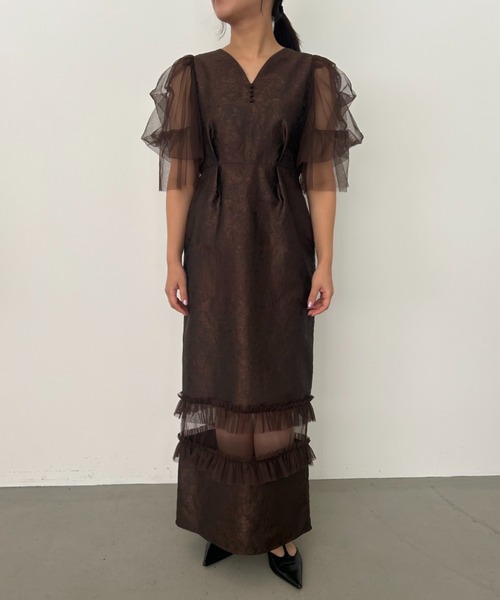 Sheer allure dress（ドレス）｜et.UNiVER（エトユニベール）の