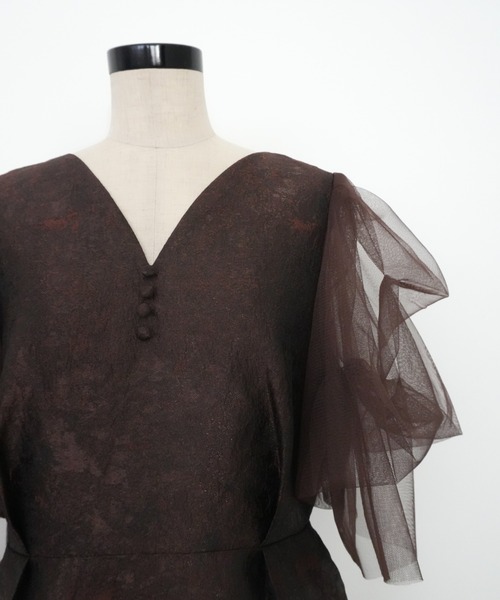 Sheer allure dress（ドレス）｜et.UNiVER（エトユニベール）の