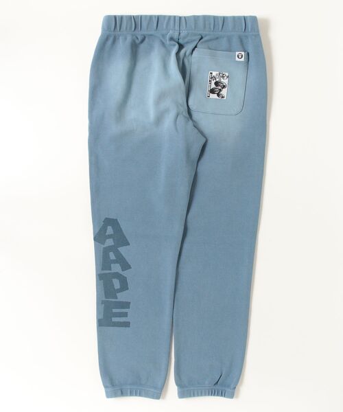 AAPE BY A BATHING APE（エーエイプバイアベイシングエイプ）の「AAPE MAIN SWEAT PANTS（スウェットパンツ・メンズ・ライトブラック/ブルー・X-LARGE/LARGE/MEDIUM/SMALL）」の3枚目の写真