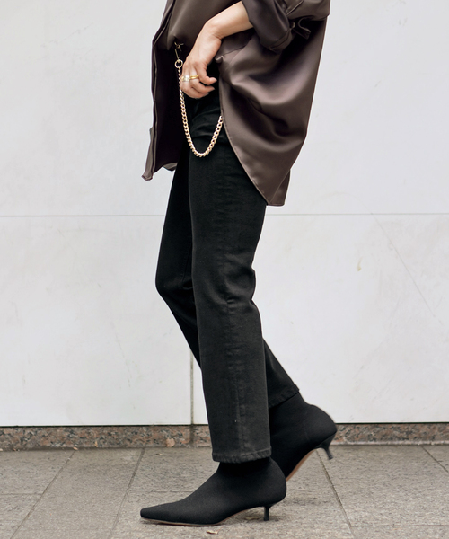 Citizens of humanity(シチズンズオブヒューマニティー)の「【CITIZENS of HUMANITY/シチズンズ・オブ・ヒューマニティ】ISOLA CROPPED BOOT(その他パンツ・レディース・ブラック・25/26/27/28)」の20枚目の写真