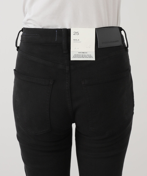 Citizens of humanity(シチズンズオブヒューマニティー)の「【CITIZENS of HUMANITY/シチズンズ・オブ・ヒューマニティ】ISOLA CROPPED BOOT(その他パンツ・レディース・ブラック・25/26/27/28)」の13枚目の写真