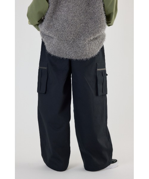 RODEO CROWNS WIDE BOWL(ロデオクラウンズワイドボウル)の「POCKET ZIP CARGOパンツ(カーゴパンツ・レディース・ブラック/ブラウン系その他/カーキ/カモフラージュ・FREE)」の13枚目の写真
