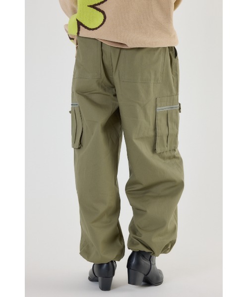 RODEO CROWNS WIDE BOWL(ロデオクラウンズワイドボウル)の「POCKET ZIP CARGOパンツ(カーゴパンツ・レディース・ブラック/ブラウン系その他/カーキ/カモフラージュ・FREE)」の19枚目の写真