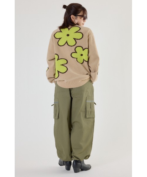 RODEO CROWNS WIDE BOWL(ロデオクラウンズワイドボウル)の「POCKET ZIP CARGOパンツ(カーゴパンツ・レディース・ブラック/ブラウン系その他/カーキ/カモフラージュ・FREE)」の21枚目の写真