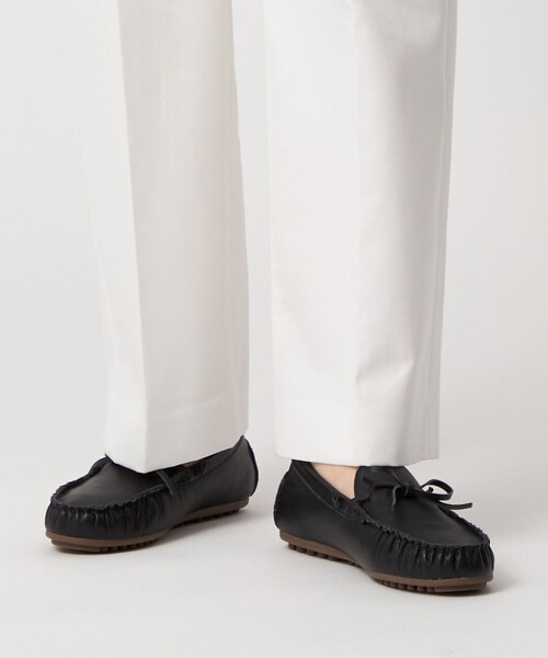 ODETTE E ODILE（オデットエオディール）の「ハンドソーンモカ フラット15↑（モカシン/デッキシューズ・レディース・ブラック/ライトブルー/ブラウン/ワインレッド・22.5cm/23cm/23.5cm/24cm/24.5cm/25cm）」の6枚目の写真