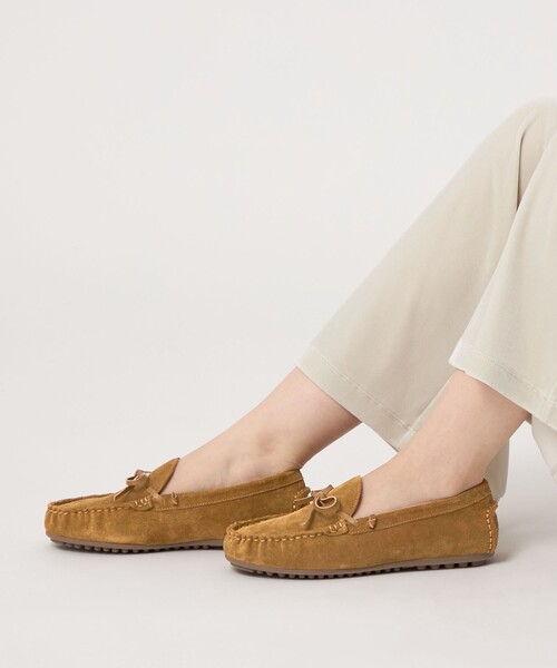 ODETTE E ODILE（オデットエオディール）の「ハンドソーンモカ フラット15↑（モカシン/デッキシューズ・レディース・ブラック/ライトブルー/ブラウン/ワインレッド・22.5cm/23cm/23.5cm/24cm/24.5cm/25cm）」の11枚目の写真