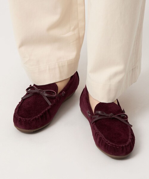 ODETTE E ODILE（オデットエオディール）の「ハンドソーンモカ フラット15↑（モカシン/デッキシューズ・レディース・ブラック/ライトブルー/ブラウン/ワインレッド・22.5cm/23cm/23.5cm/24cm/24.5cm/25cm）」の14枚目の写真