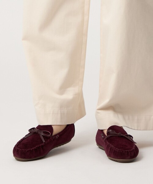 ODETTE E ODILE（オデットエオディール）の「ハンドソーンモカ フラット15↑（モカシン/デッキシューズ・レディース・ブラック/ライトブルー/ブラウン/ワインレッド・22.5cm/23cm/23.5cm/24cm/24.5cm/25cm）」の15枚目の写真