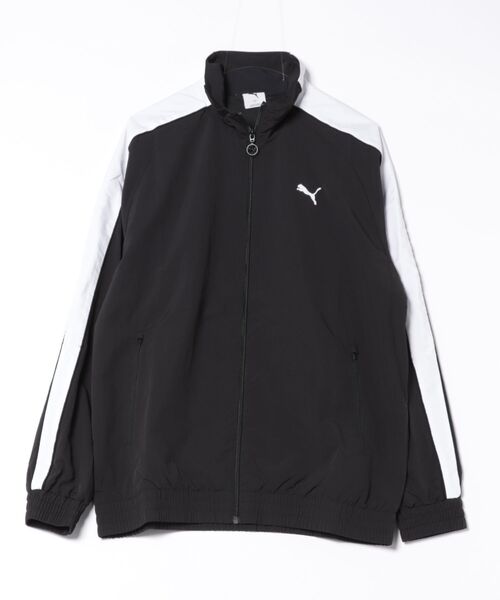 PUMA(プーマ)の「PUMA ウェア プーマウェア M T7 OVERSIZED TRACK JACKET WV アウター 631876 01BK(その他アウター・メンズ・ブラック・SMALL/MEDIUM/X-LARGE)」の1枚目の写真