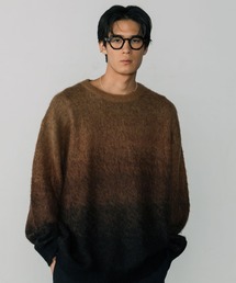 LURAKU（ルラク）の「【LURAKU】Gradation Wool Knit / LURAKU グラデーションウールニット（ニット/セーター）」