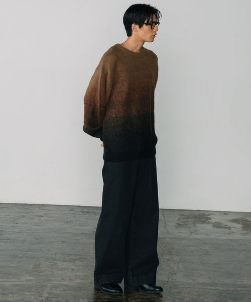 LURAKU（ルラク）の「【LURAKU】Gradation Wool Knit / LURAKU 