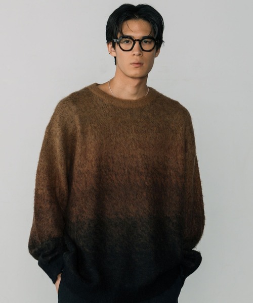 LURAKU（ルラク）の「【LURAKU】Gradation Wool Knit / LURAKU