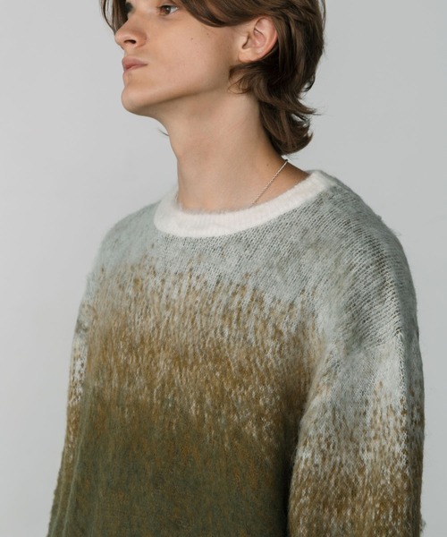 LURAKU（ルラク）の「【LURAKU】Gradation Wool Knit / LURAKU 
