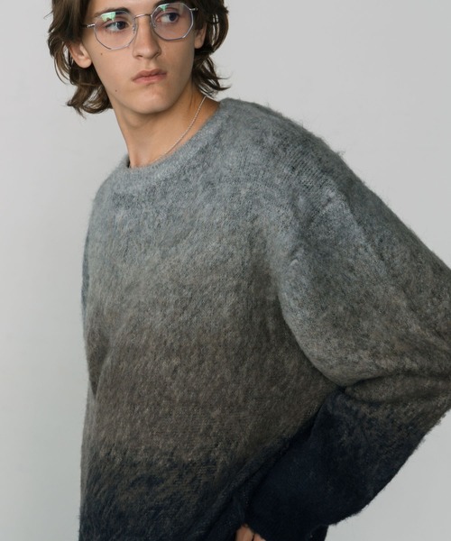 LURAKU（ルラク）の「【LURAKU】Gradation Wool Knit / LURAKU 
