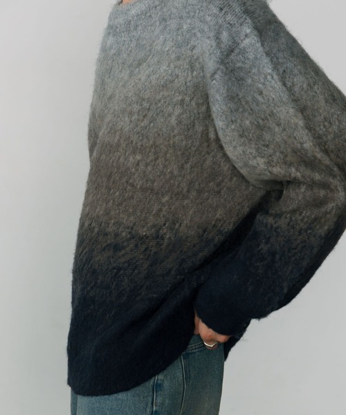 LURAKU（ルラク）の「【LURAKU】Gradation Wool Knit / LURAKU 