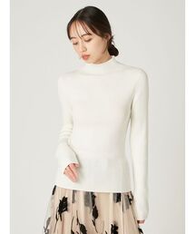 FRAY I.D | ウールアクリルセミシアーリブニット(ニット/セーター)