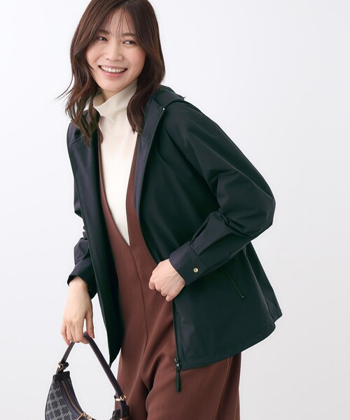 Reflect(リフレクト)の「【ライトアウター/キレイ見え/気軽な羽織に◎】スポーティライトアウター(ブルゾン・レディース・オリーブ/ネイビー・05/07/09/11/13/15 /17)」の13枚目の写真