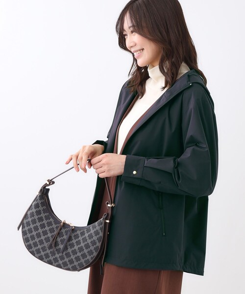 Reflect(リフレクト)の「【ライトアウター/キレイ見え/気軽な羽織に◎】スポーティライトアウター(ブルゾン・レディース・オリーブ/ネイビー・05/07/09/11/13/15 /17)」の14枚目の写真