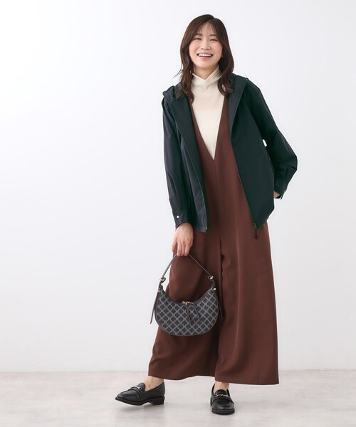 Reflect(リフレクト)の「【ライトアウター/キレイ見え/気軽な羽織に◎】スポーティライトアウター(ブルゾン・レディース・オリーブ/ネイビー・05/07/09/11/13/15 /17)」の15枚目の写真