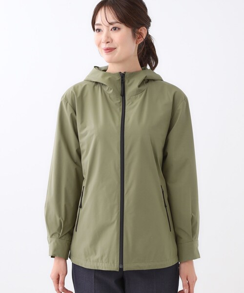 Reflect(リフレクト)の「【ライトアウター/キレイ見え/気軽な羽織に◎】スポーティライトアウター(ブルゾン・レディース・オリーブ/ネイビー・05/07/09/11/13/15 /17)」の18枚目の写真