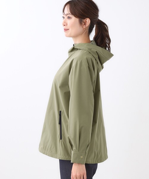 Reflect(リフレクト)の「【ライトアウター/キレイ見え/気軽な羽織に◎】スポーティライトアウター(ブルゾン・レディース・オリーブ/ネイビー・05/07/09/11/13/15 /17)」の19枚目の写真