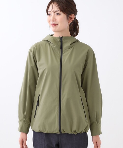 Reflect(リフレクト)の「【ライトアウター/キレイ見え/気軽な羽織に◎】スポーティライトアウター(ブルゾン・レディース・オリーブ/ネイビー・05/07/09/11/13/15 /17)」の21枚目の写真