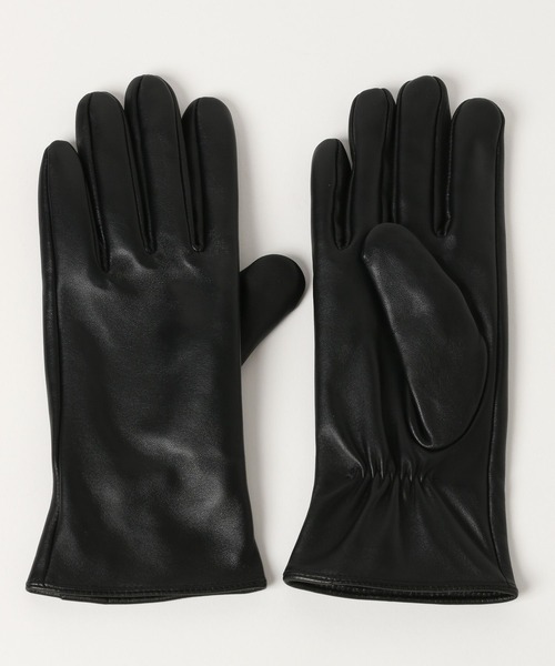 HARE（ハレ）の「レザーグローブ(HARE)（手袋・メンズ・ブラック・FREE）」の9枚目の写真