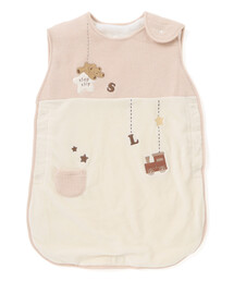 SLAP SLIP BABY | 【お揃い】アニマルクマ恐竜おもちゃ裏ボア切り替えスリーパーベビー(ベビーパジャマ/スリーパー)