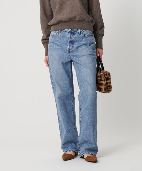upper hights＞THE CECILIE ワイドストレート デニムパンツ