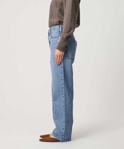 upper hights＞THE CECILIE ワイドストレート デニムパンツ