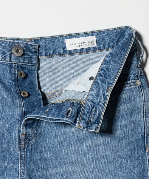 upper hights＞THE CECILIE ワイドストレート デニムパンツ（デニム