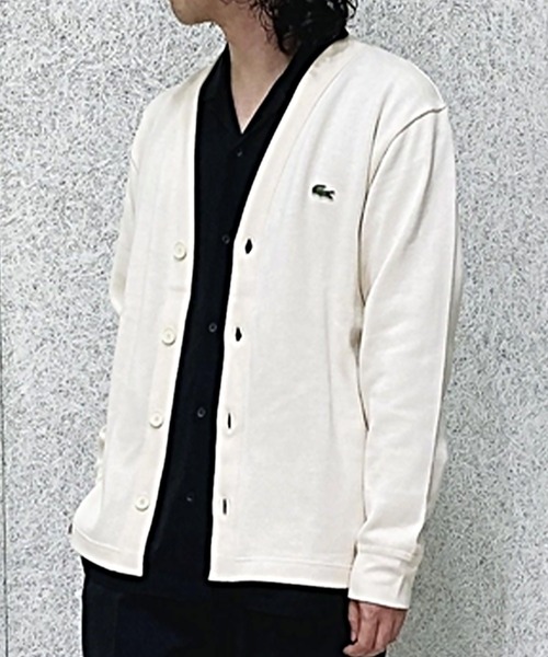 LACOSTE（ラコステ）の「ヘビーウェイトシングルジャージカーディガン