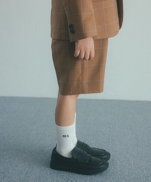 green label relaxing ブラックウォッチ スーツ セット 靴下 green