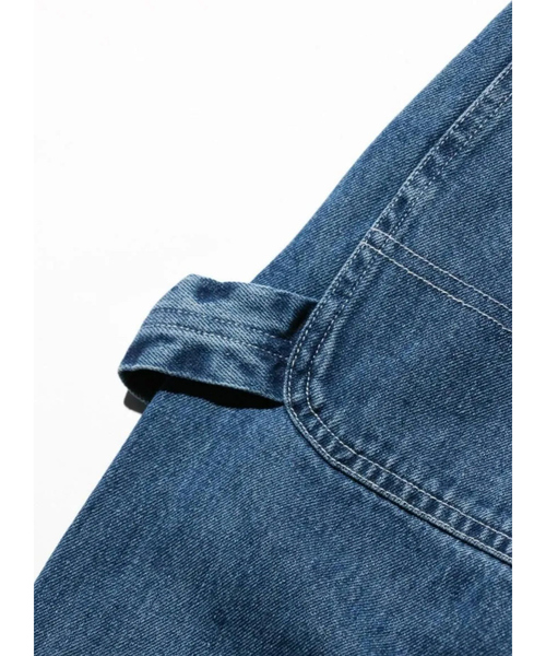 PENNEYS(ぺニーズ)の「【PENNEY'S/ぺニーズ 】 10oz DENIM 50'S OVERALL STONE WASH/オーガニックデニム/50‘S/オーバーオール【WEB限定】(サロペット/オーバーオール・メンズ・ブルー・M/L)」の5枚目の写真