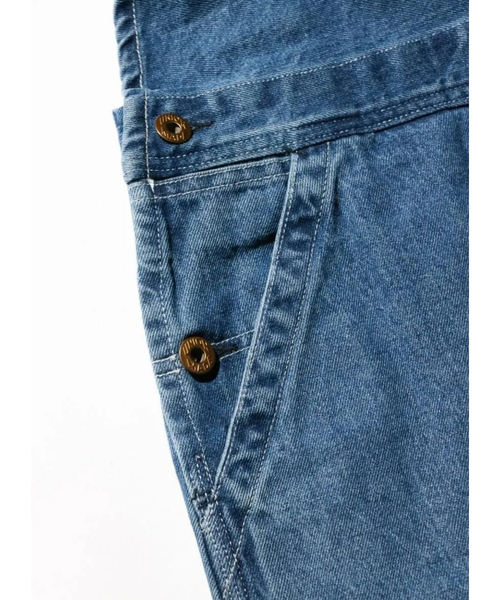 PENNEYS(ぺニーズ)の「【PENNEY'S/ぺニーズ 】 10oz DENIM 50'S OVERALL STONE WASH/オーガニックデニム/50‘S/オーバーオール【WEB限定】(サロペット/オーバーオール・メンズ・ブルー・M/L)」の9枚目の写真