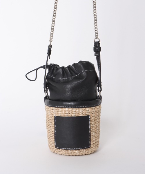 POMTATA(ポンタタ)の「VIN MINI SHOULDER BAG【POMTATA/ポンタタ】(ショルダーバッグ・レディース・ベージュ/ブラック・フリー)」の7枚目の写真