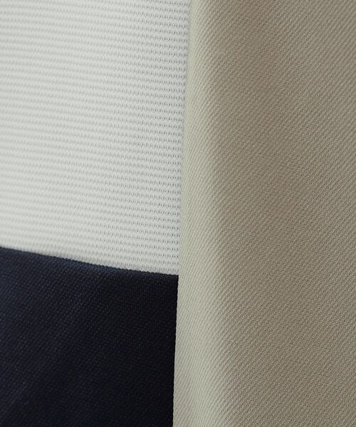 THE SHOP TK （ザ ショップ ティーケー ）の「【一枚で着映える】ポンチブロッキングパーカ 洗濯機OK（パーカー・メンズ・ホワイト系3/ブルー/オフホワイト・04/03/02）」の6枚目の写真