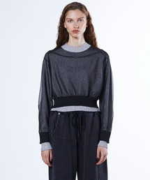 DOUBLE STANDARD CLOTHING | フィラメン天竺 レイヤードトップス(ニット/セーター)