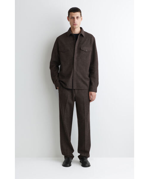 ボイルドウールオーバーシャツ（シャツ/ブラウス）｜COS（コス）の