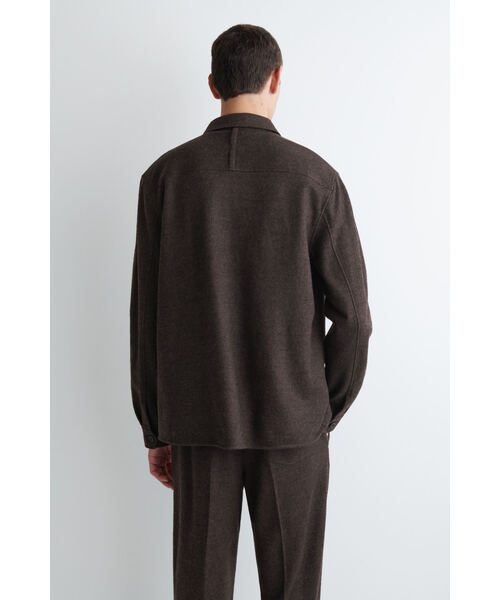 ボイルドウールオーバーシャツ（シャツ/ブラウス）｜COS（コス）の