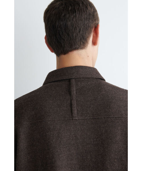 ボイルドウールオーバーシャツ（シャツ/ブラウス）｜COS（コス）の