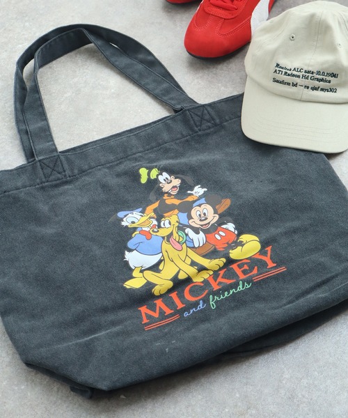 Disney（ディズニー）の「ヴィンテージライク アソートデザイン ピグメント加工 トートバッグ (ディズニー・サンリオ・ワーナー)（トートバッグ・メンズ・ブラック系その他/ブラック系その他2/ブラック系その他3/ブラック系その他4/ブラック系その他5/ブラック系/ブラック系1/ブラック系8/ブラック系9/ブラック系4/ブラック系2/ブラック系7/ブラック系6/ブラック系5/ブラック系3・FREE）」の10枚目の写真
